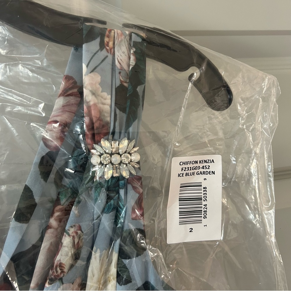 NWT Sachin + Babi Kenzia Floral Print Gown Maxi Dress - Picture 6 of 8